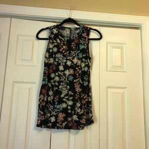 Small floral tank
